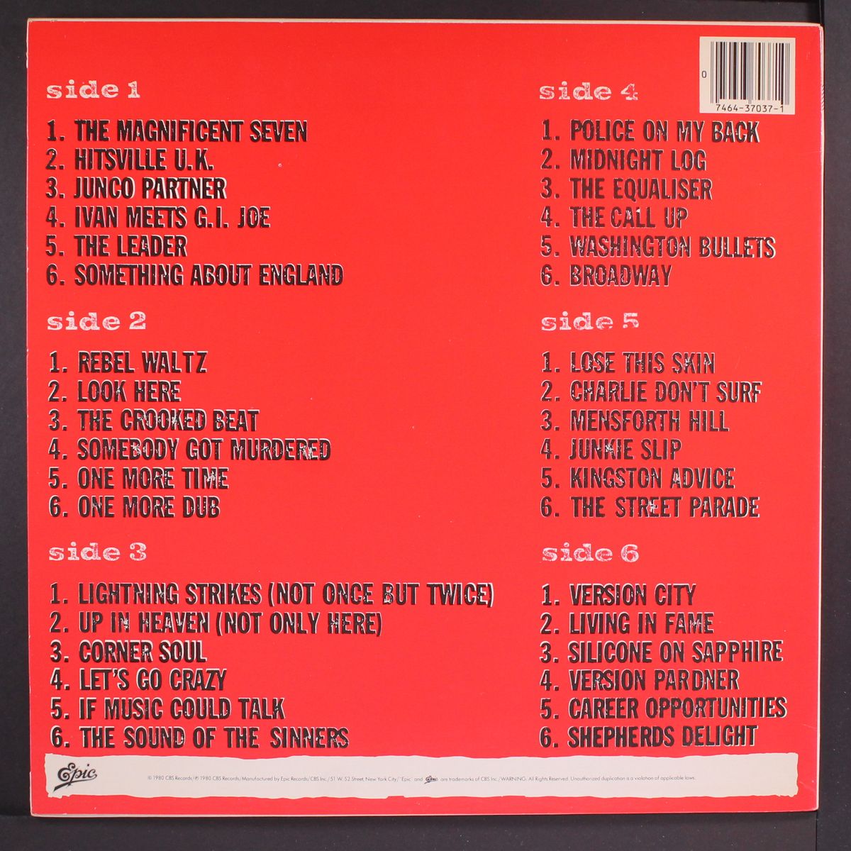 sandinista! by CLASH