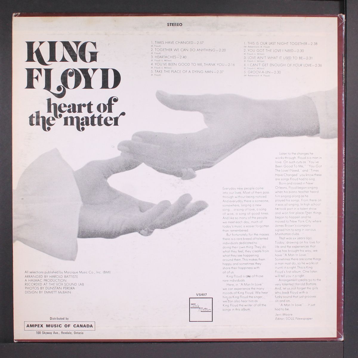 heart of the matter by KING FLOYD