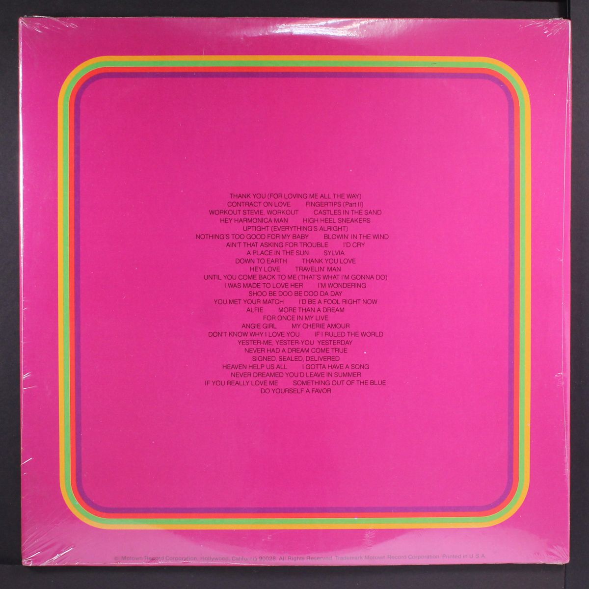 looking back by STEVIE WONDER