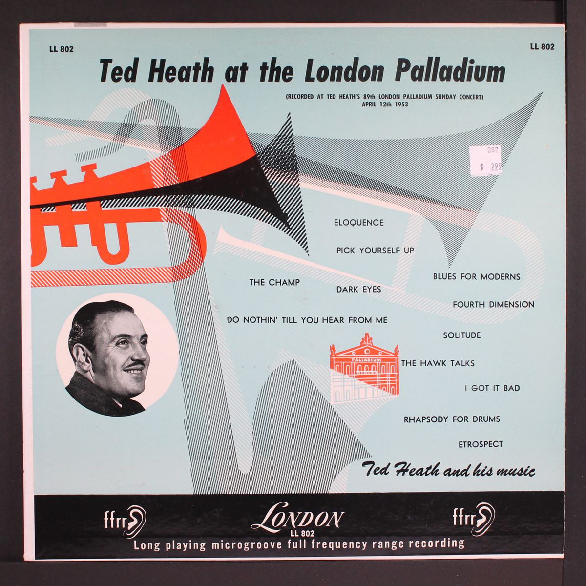 at the london palladium by TED HEATH