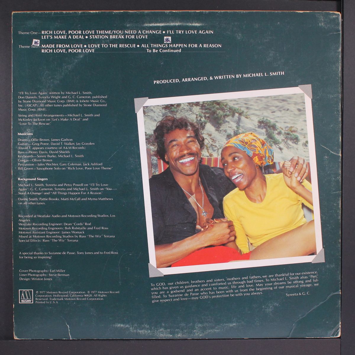 rich love, poor love by SYREETA & G.C. CAMERON