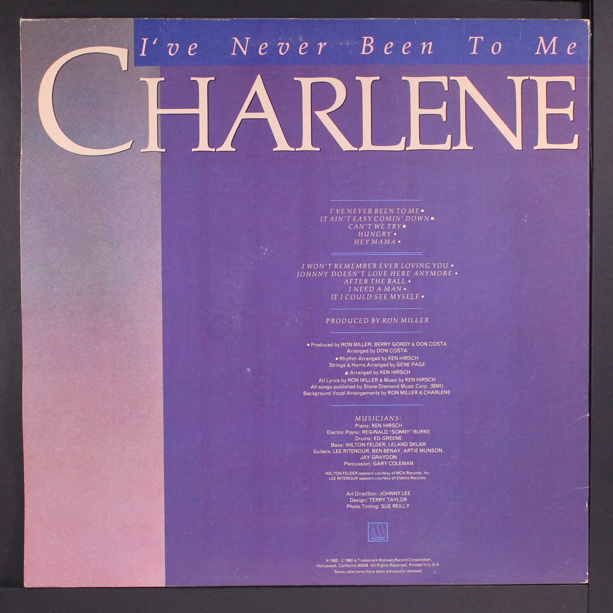 i've never been to me by CHARLENE