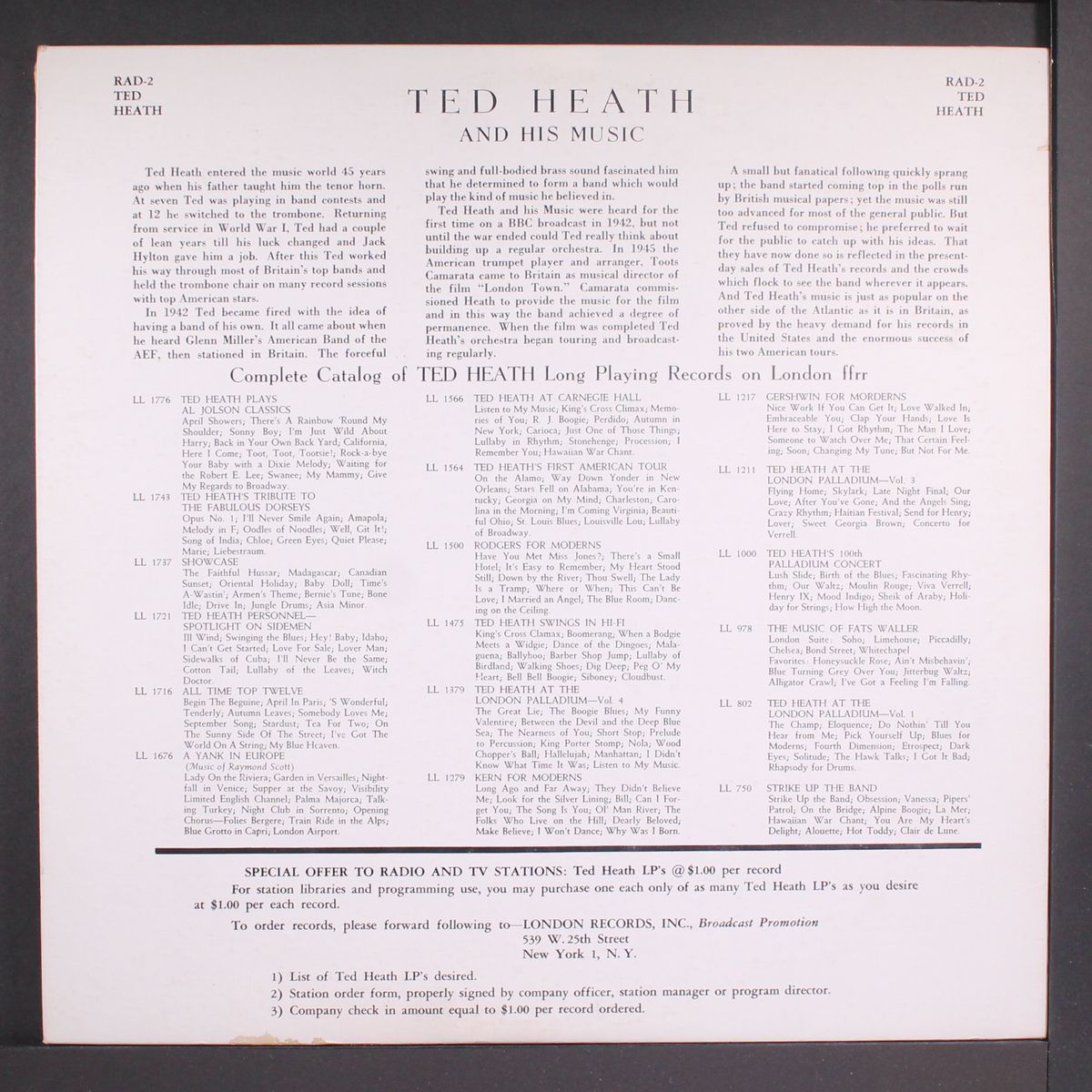 and his music by TED HEATH