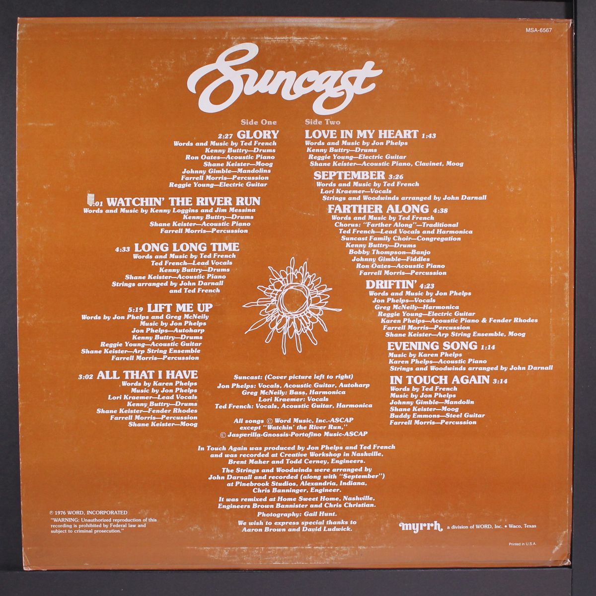 in touch again by SUNCAST