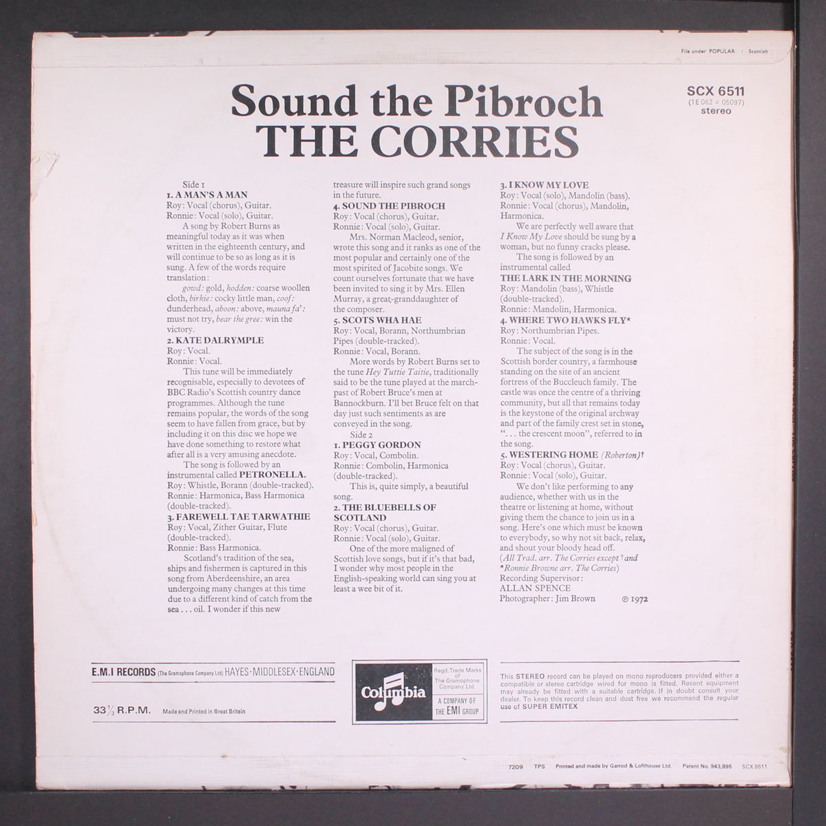 sound the pibroch by CORRIES