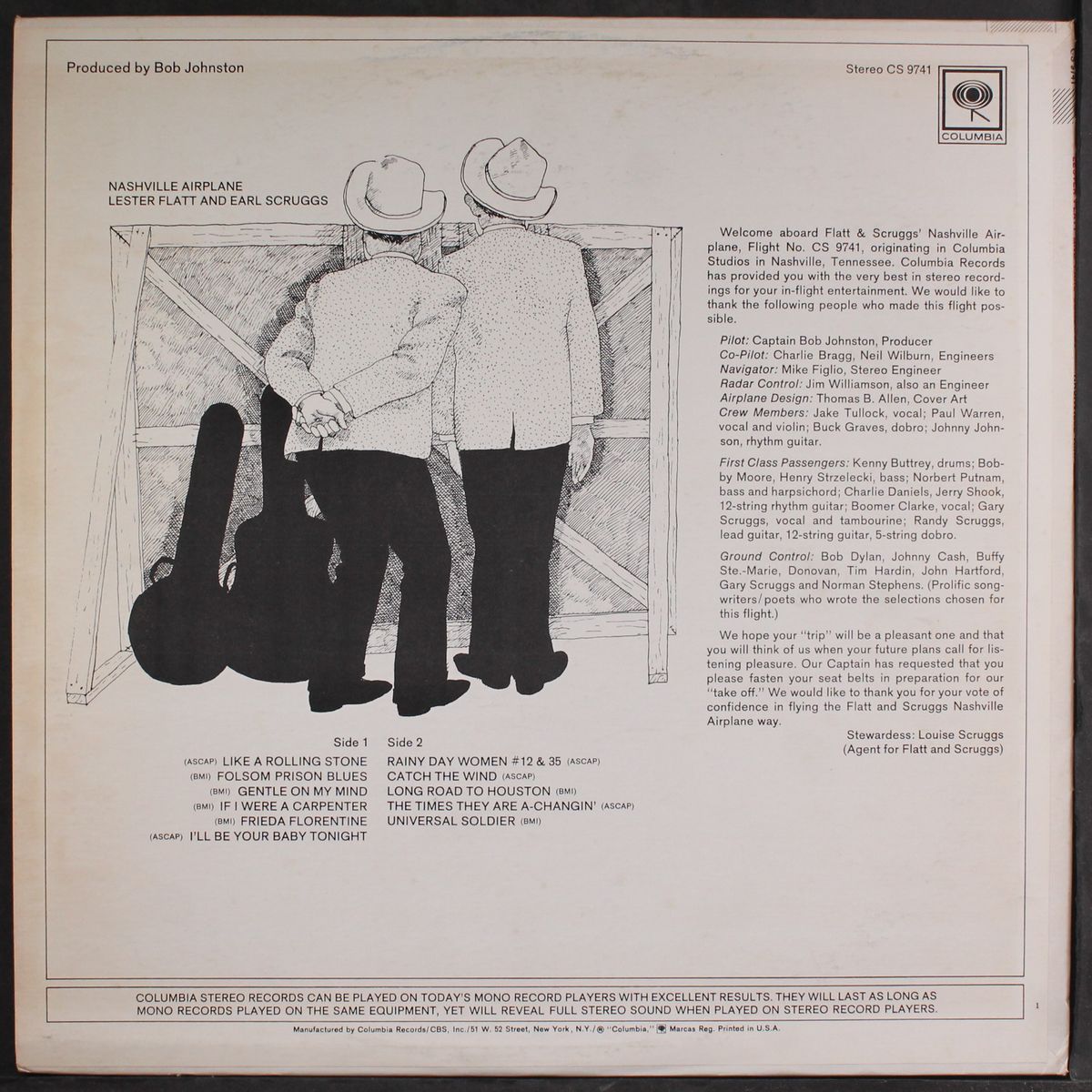 nashville airplane by FLATT & SCRUGGS