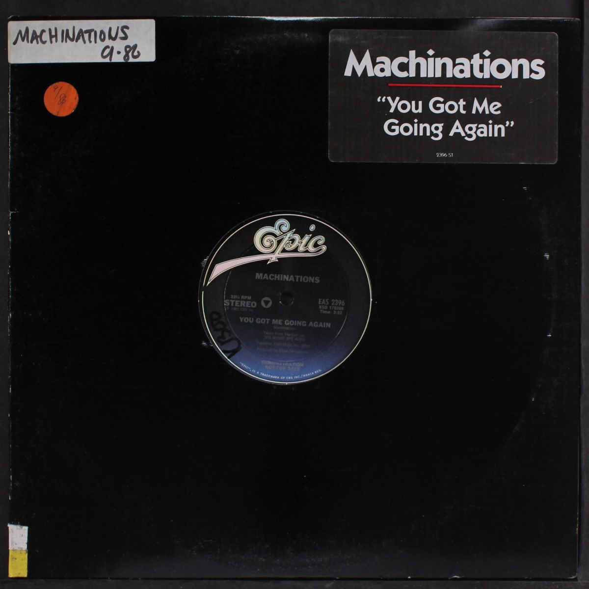 you got me going again / same by MACHINATIONS