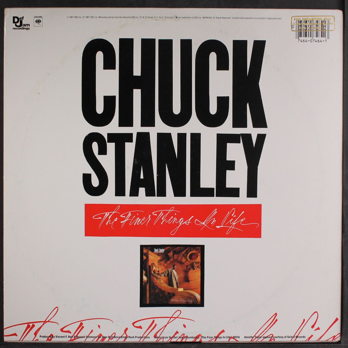make you mine tonight / the finer things in life by CHUCK STANLEY