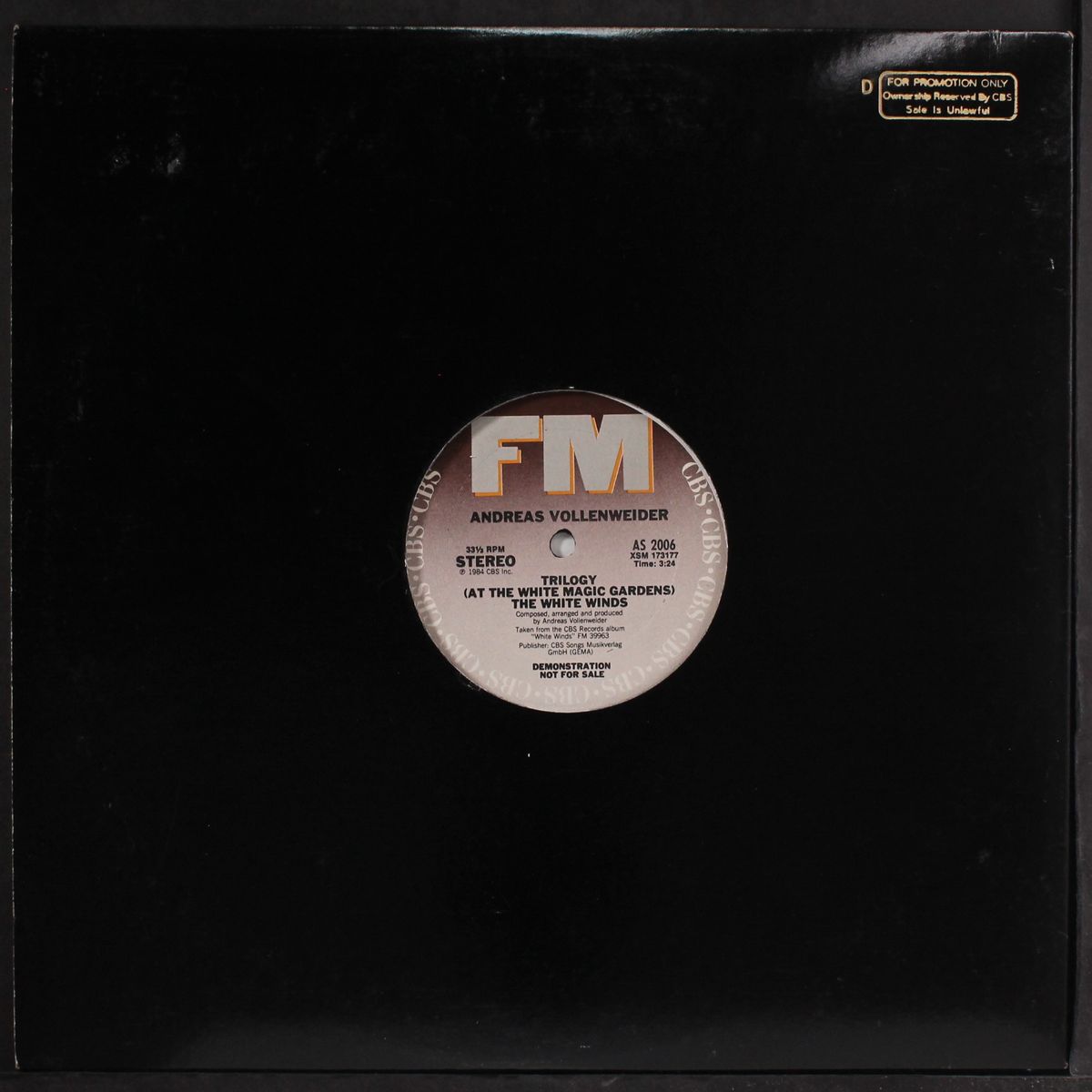 flight feet / trilogy by ANDREAS VOLLENWEIDER