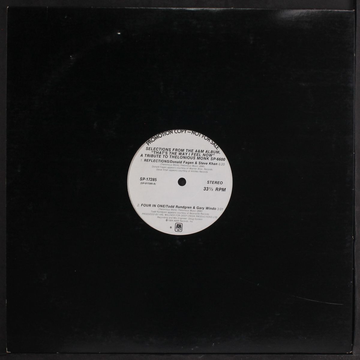 selections from "that's the way i feel now" a tribute to thelonious mo by VARIOUS