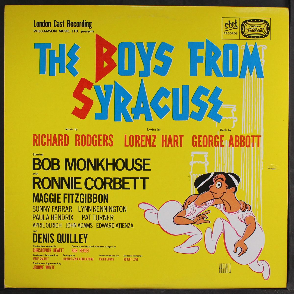 the boys from syracuse by ORIGINAL LONDON CAST