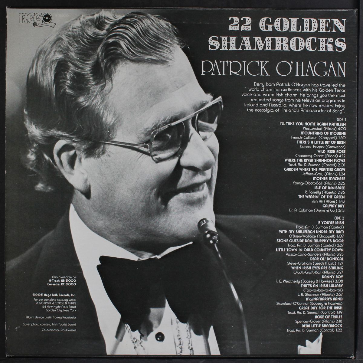 22 golden shamrocks by PATRICK O'HAGAN