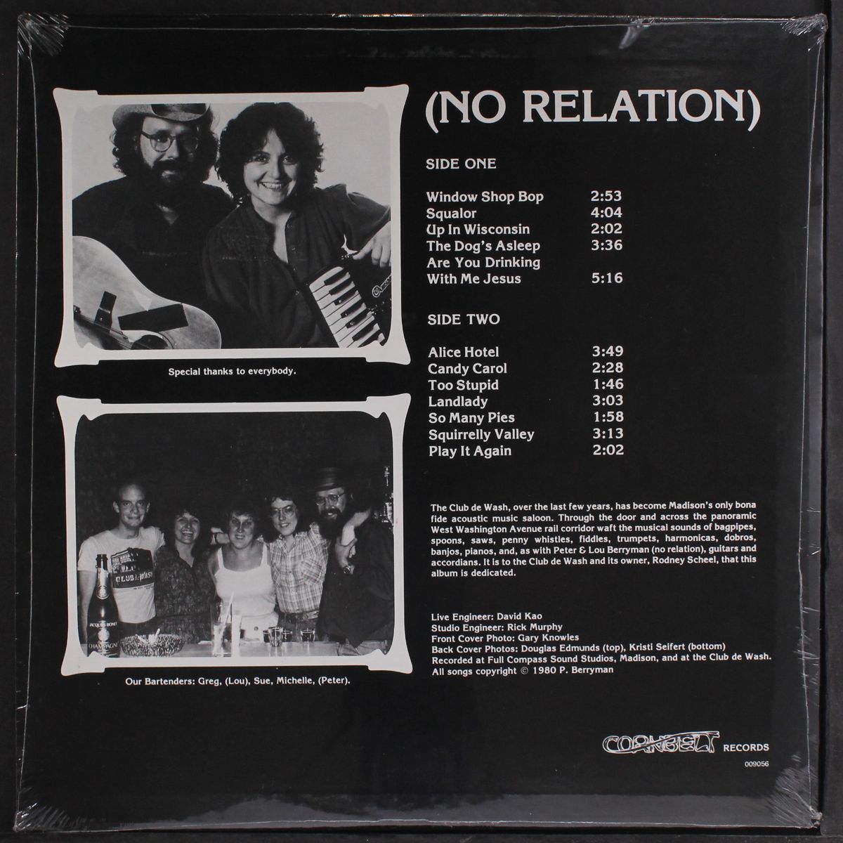 (no relation) by LOU & PETER BERRYMAN