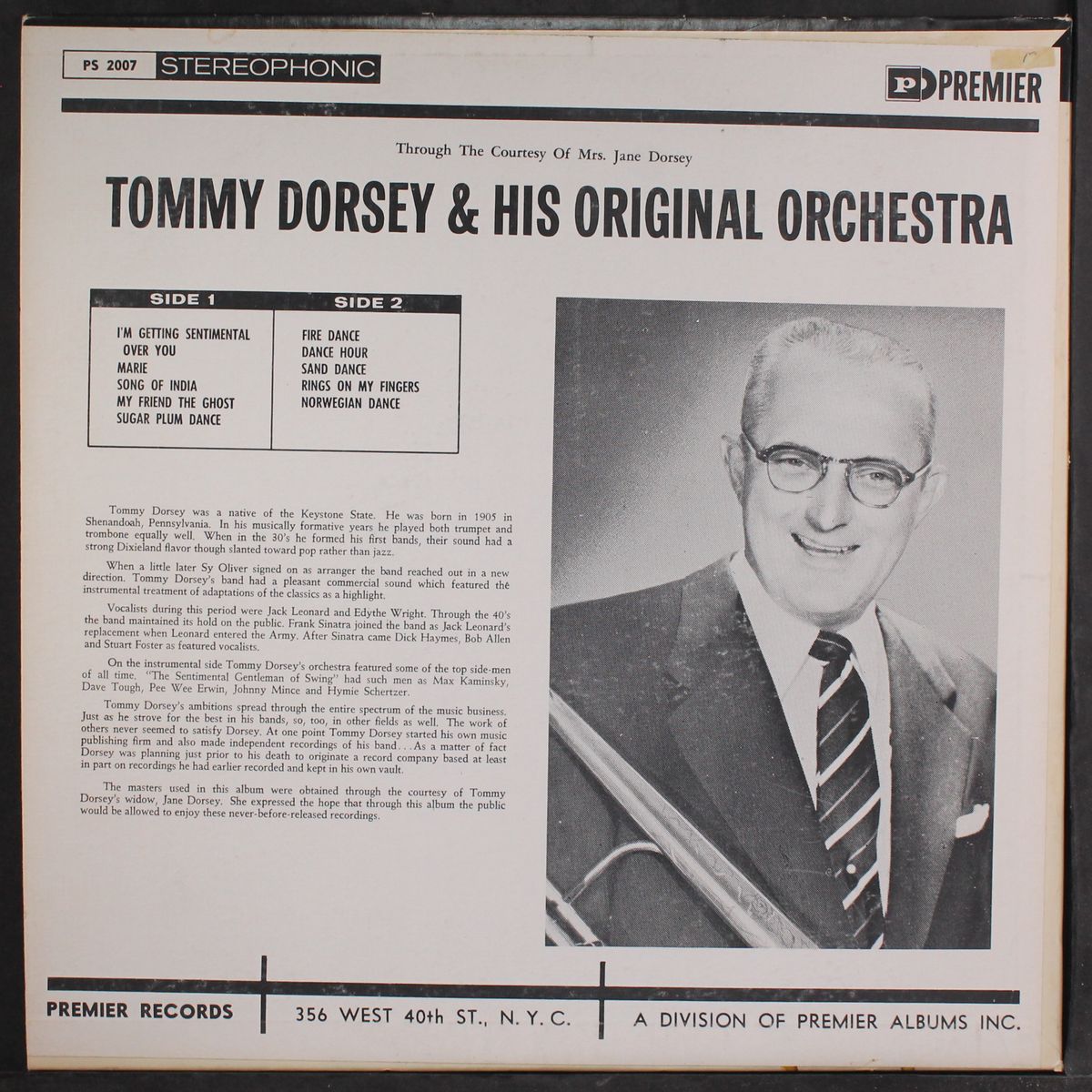 tommy dorsey & his original orchestra by TOMMY DORSEY