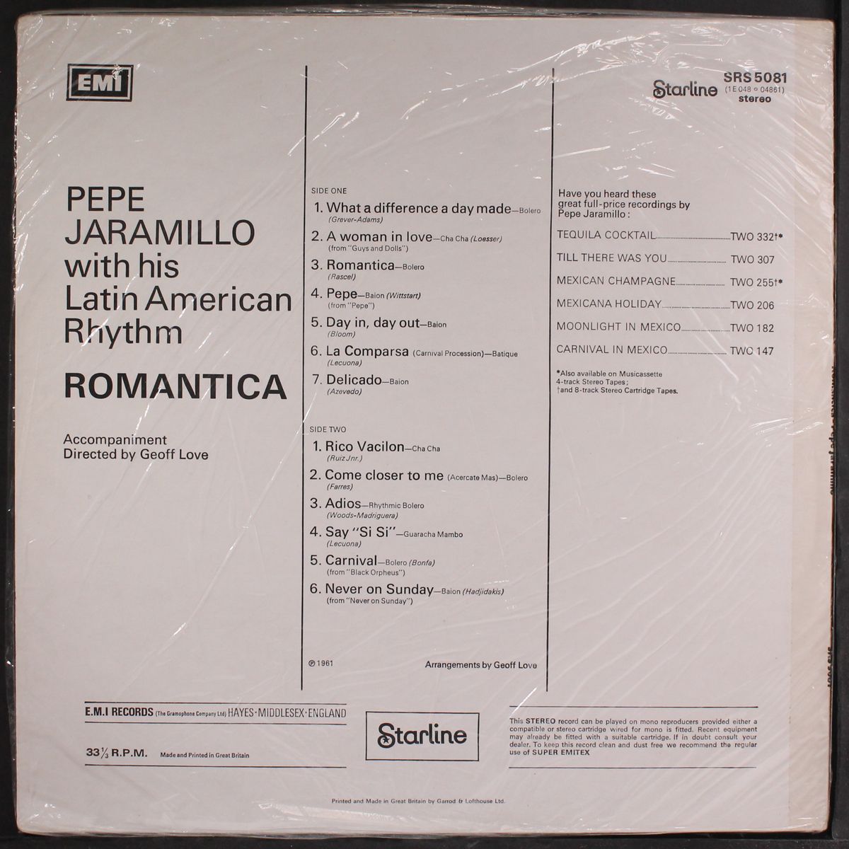 romantica by PEPE JARAMILLO