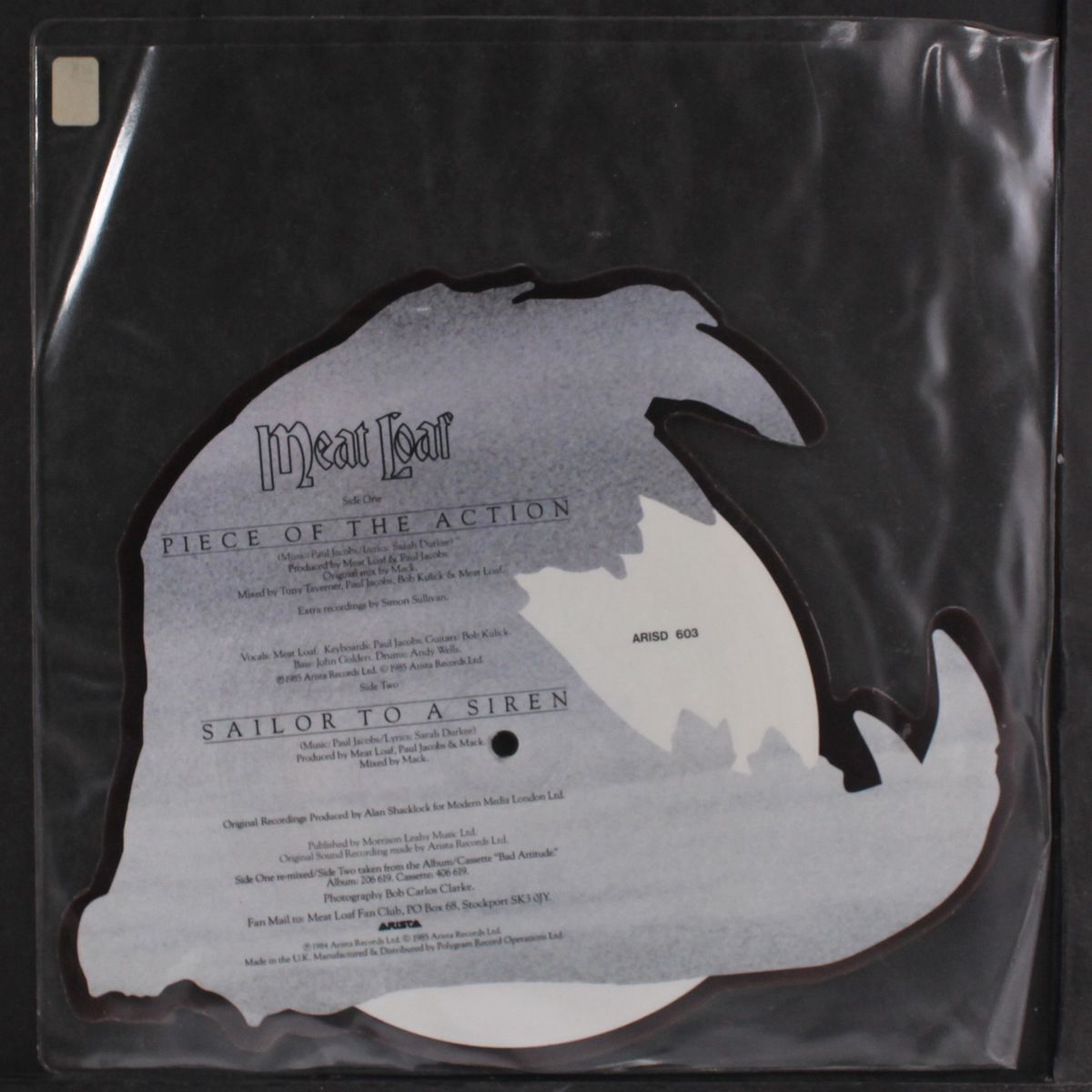 piece of the action / sailor to a siren by MEAT LOAF