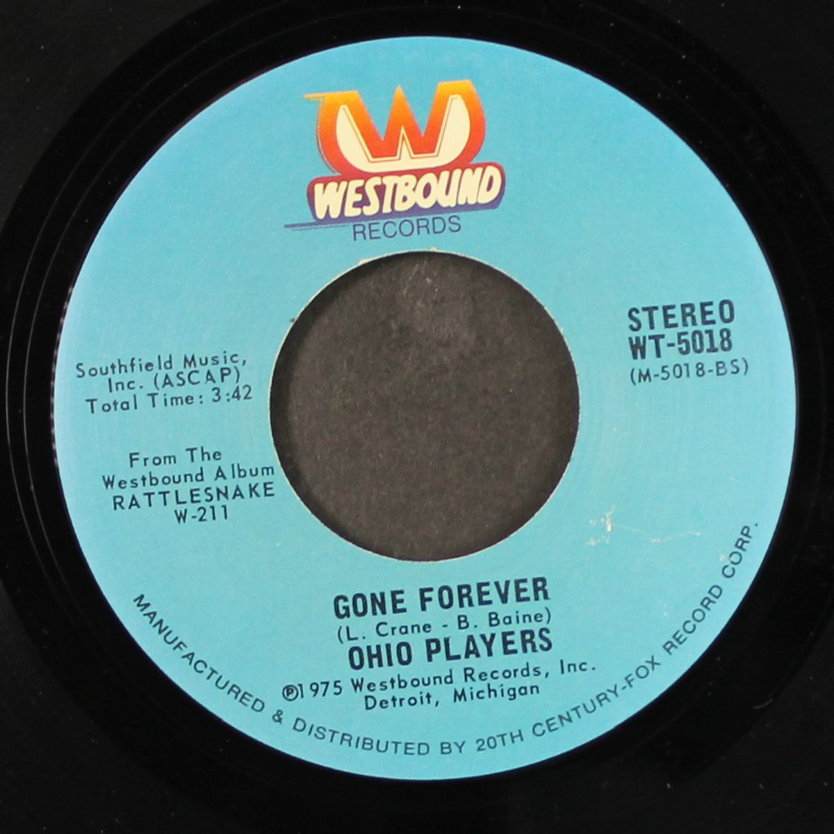 rattlesnake / gone forever by OHIO PLAYERS