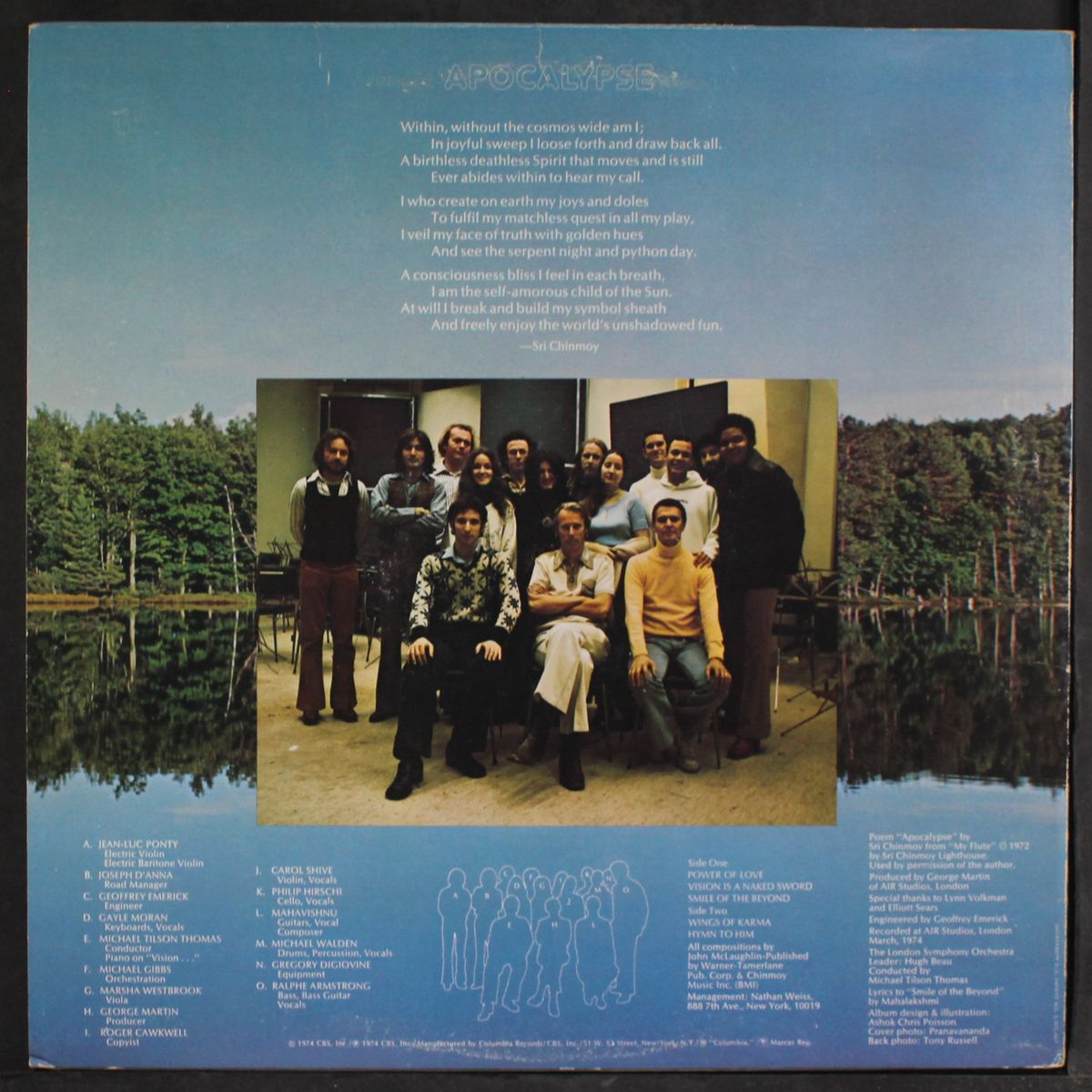 apocalypse by MAHAVISHNU ORCHESTRA