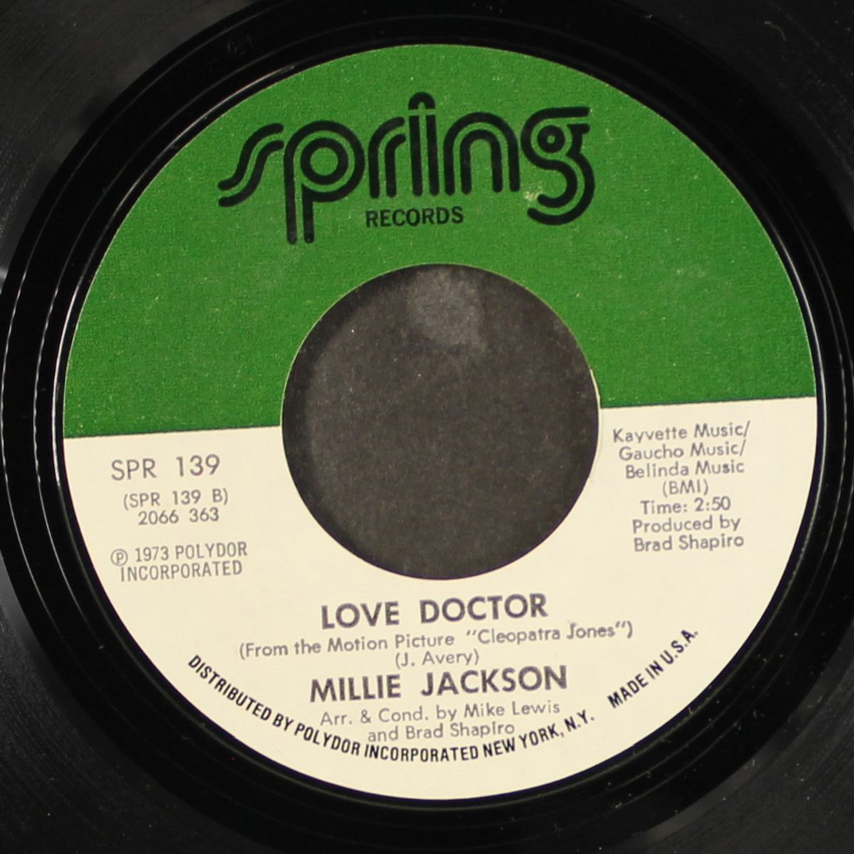 love doctor / hurts so good by MILLIE JACKSON