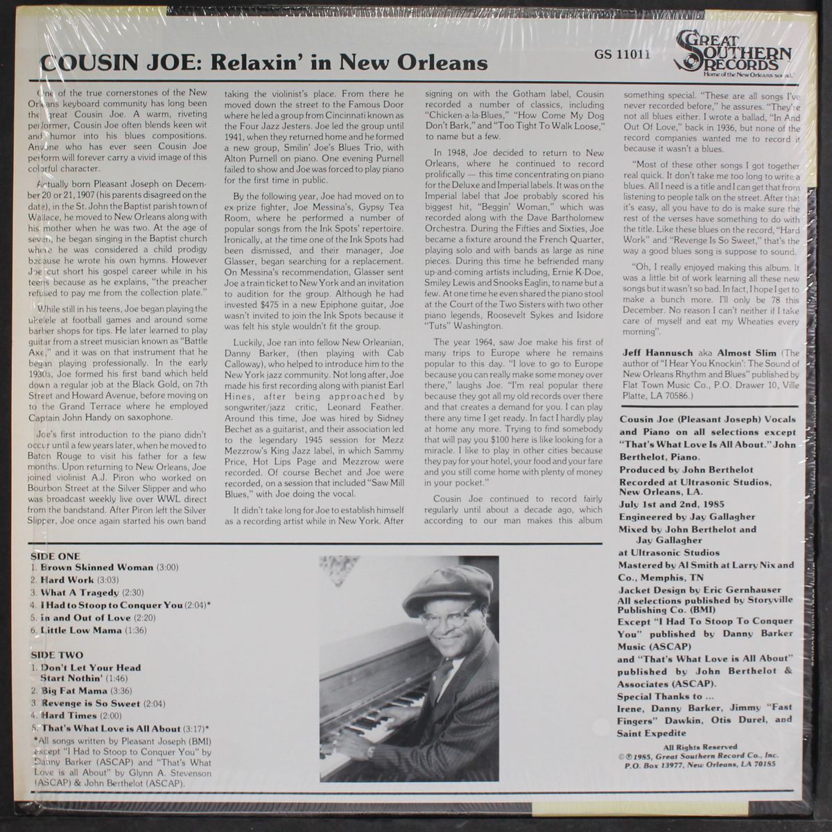 relaxin' in new orleans by COUSIN JOE