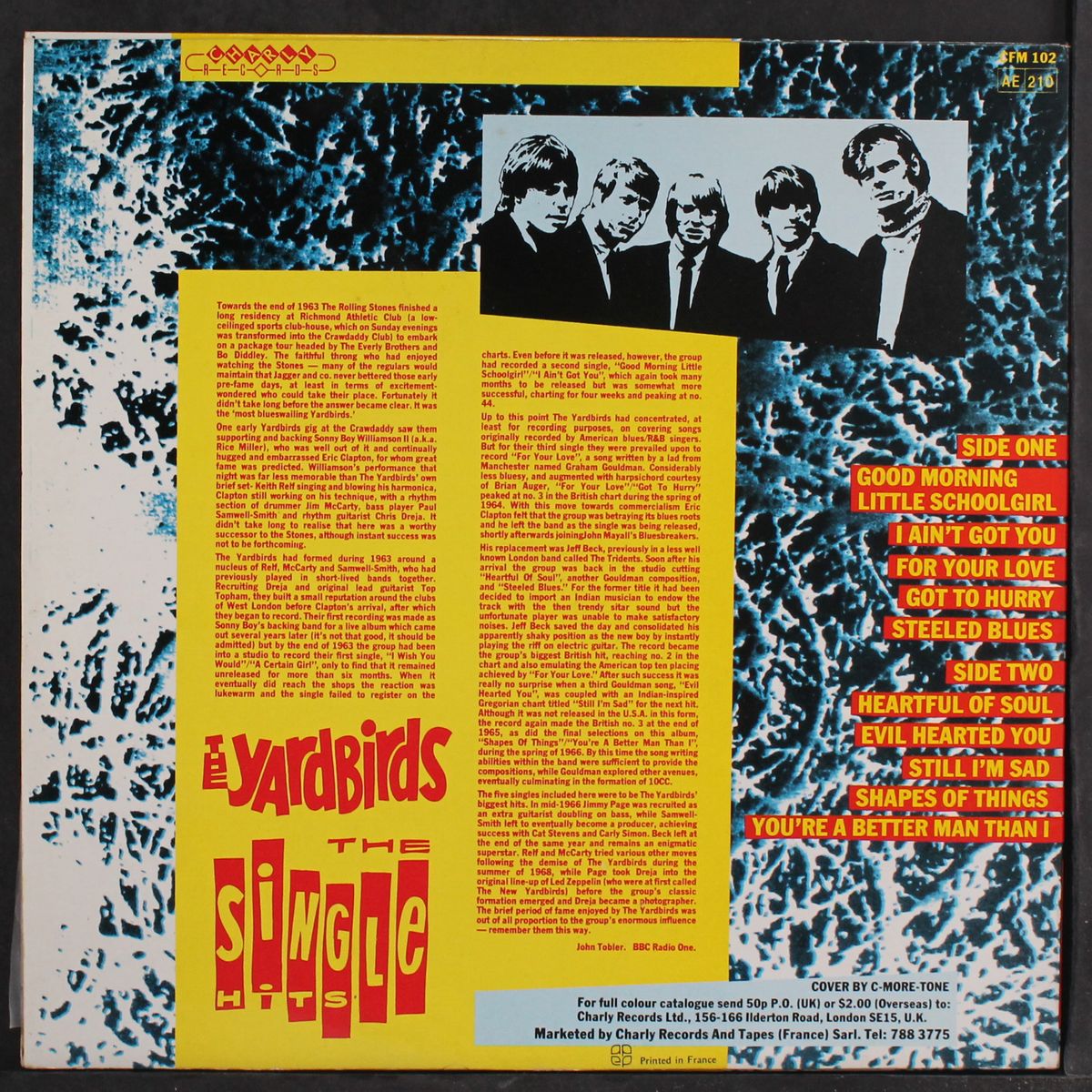single hits by YARDBIRDS
