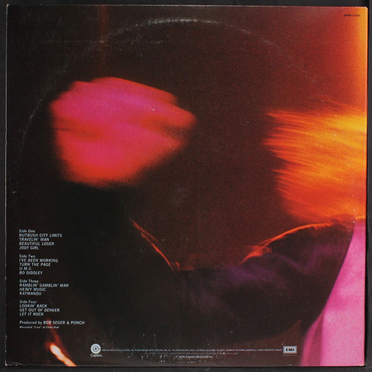live bullet by BOB SEGER & THE SILVER BULLET BAND