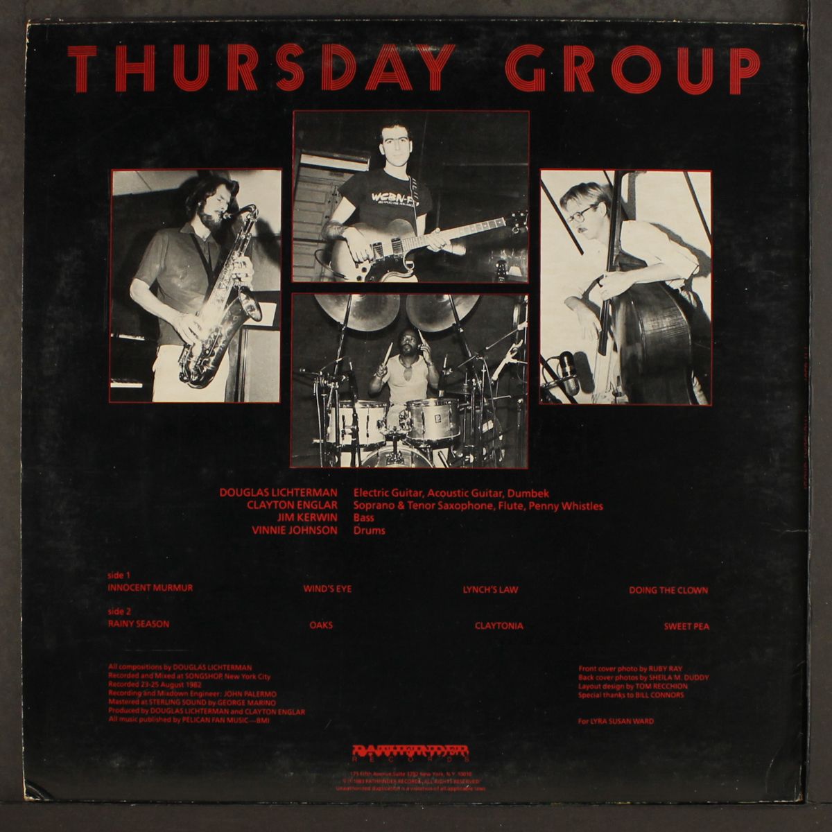 thursday group by THURSDAY GROUP