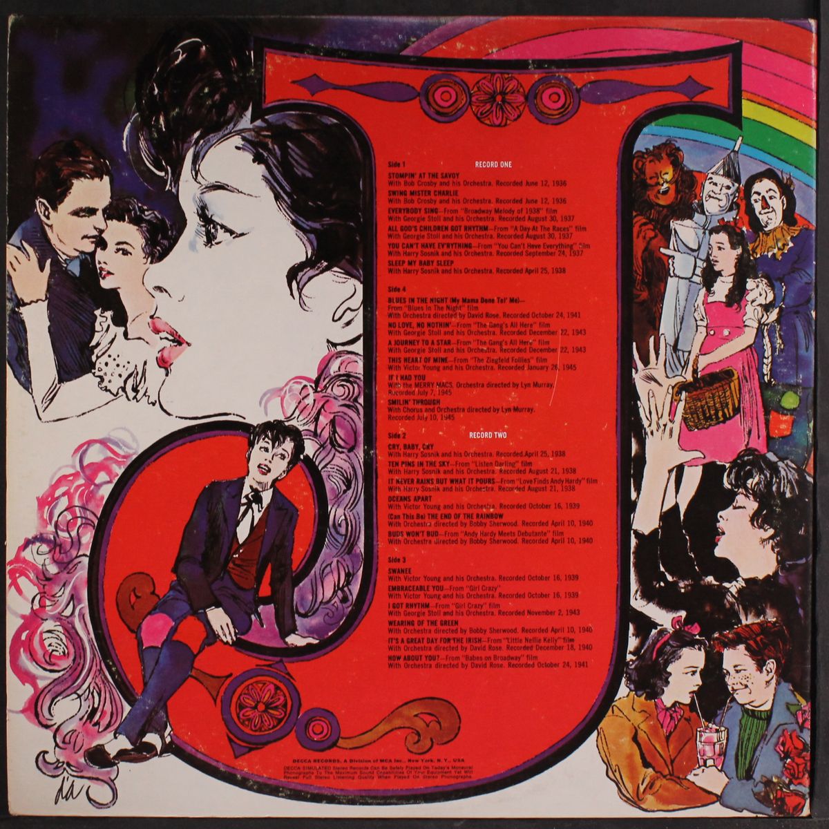 collector's items 1936-1945 by JUDY GARLAND