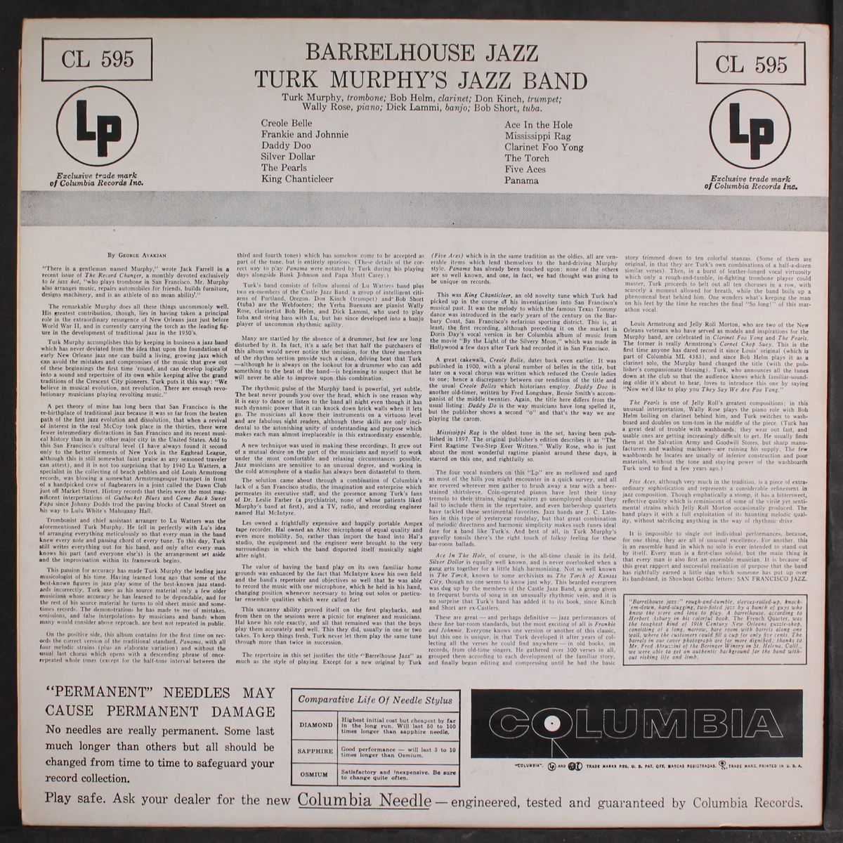 barrelhouse jazz by TURK MURPHY
