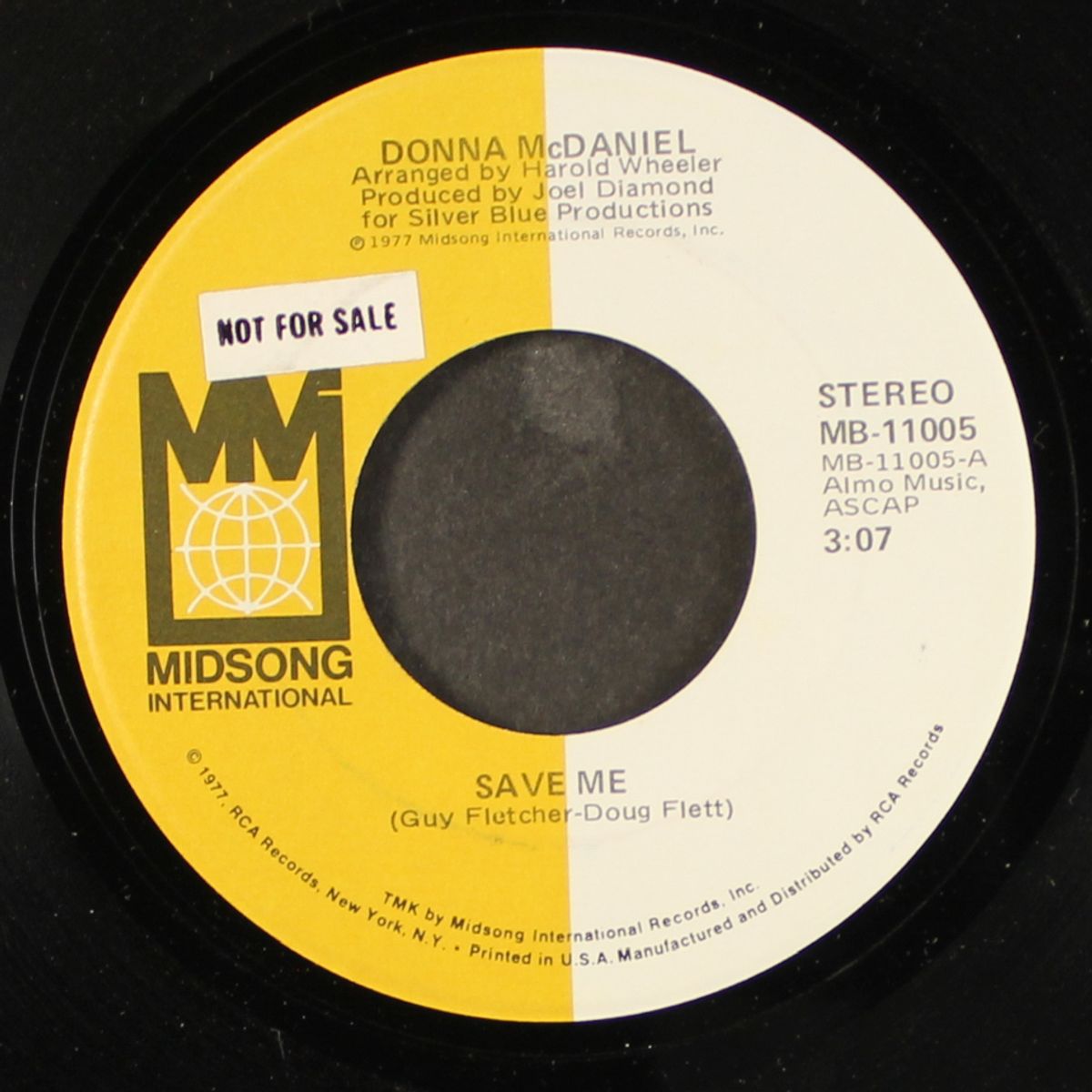 save me / i must be doing something right by DONNA MCDANIEL
