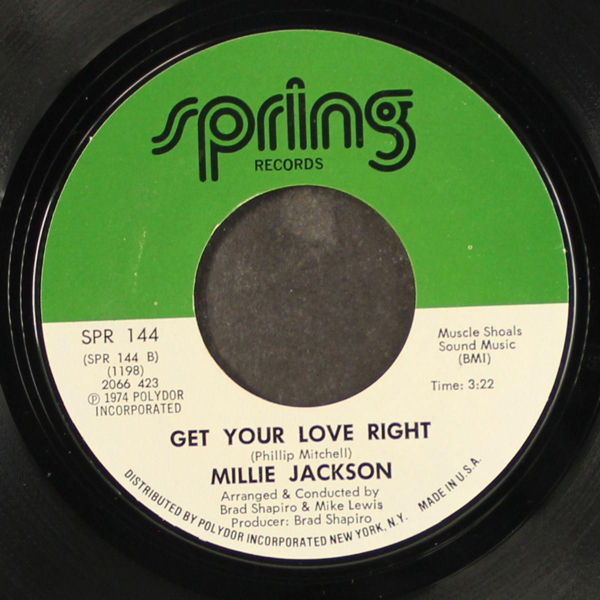 i got to try it one time / get your love right by MILLIE JACKSON