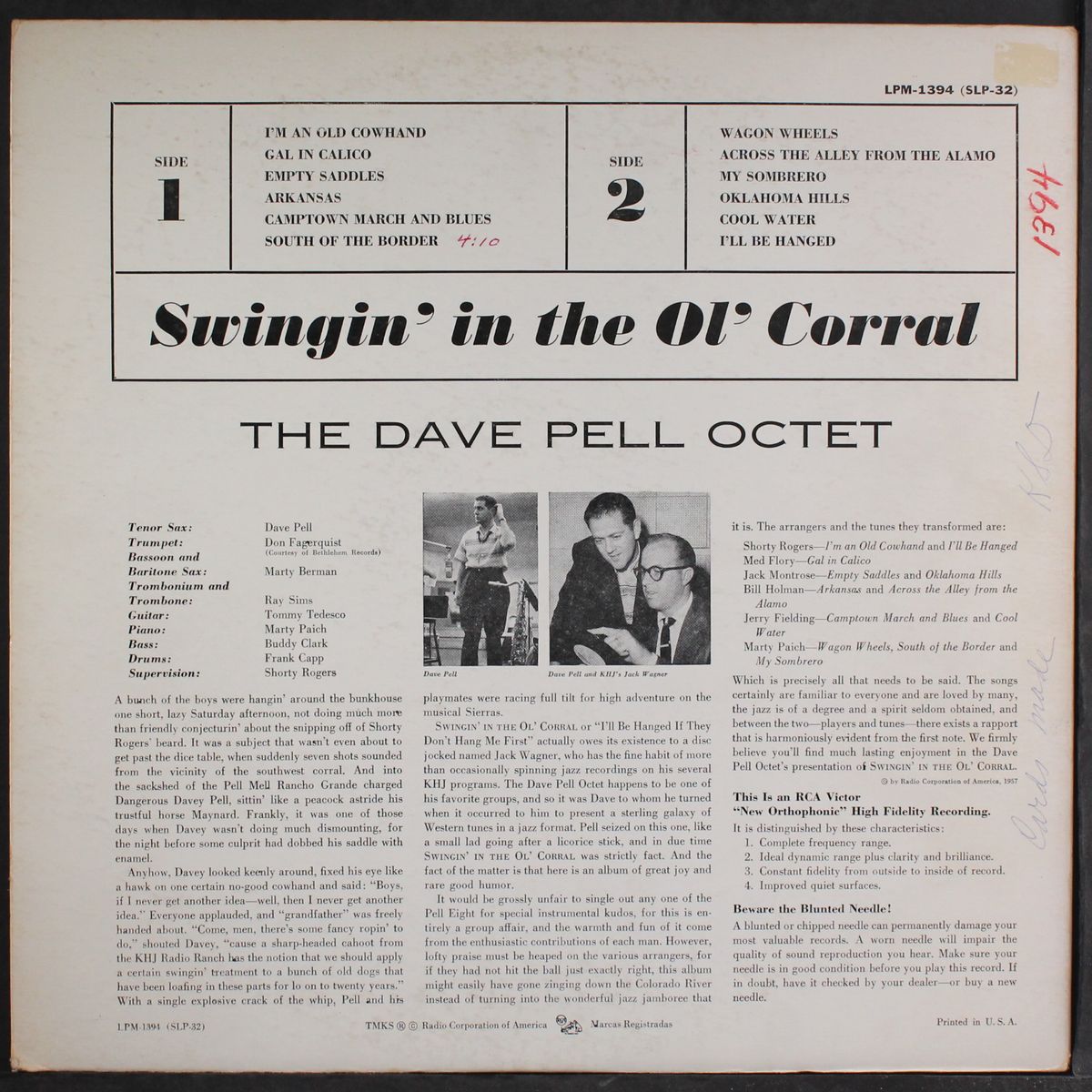 swingin' in the ol' corral by DAVE PELL
