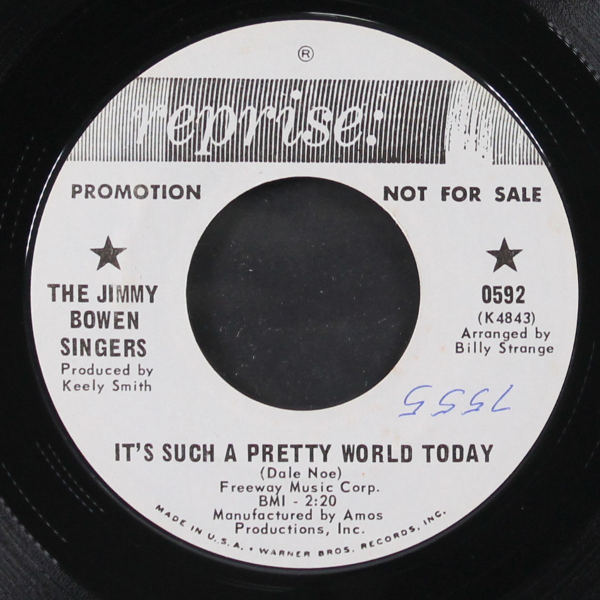 raunchy / it's such a pretty world today by JIMMY BOWEN ORCHESTRA & CHORUS