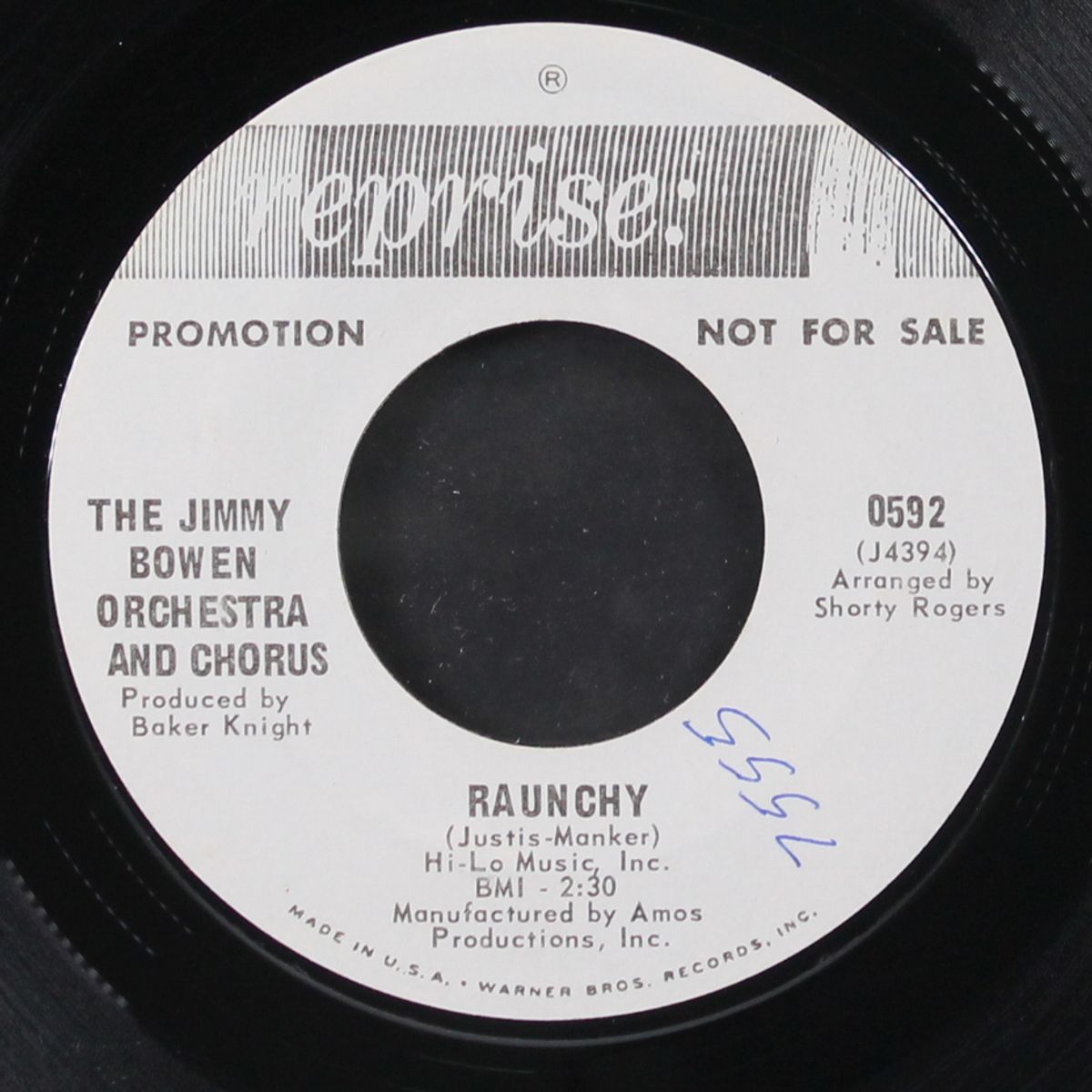 raunchy / it's such a pretty world today by JIMMY BOWEN ORCHESTRA & CHORUS
