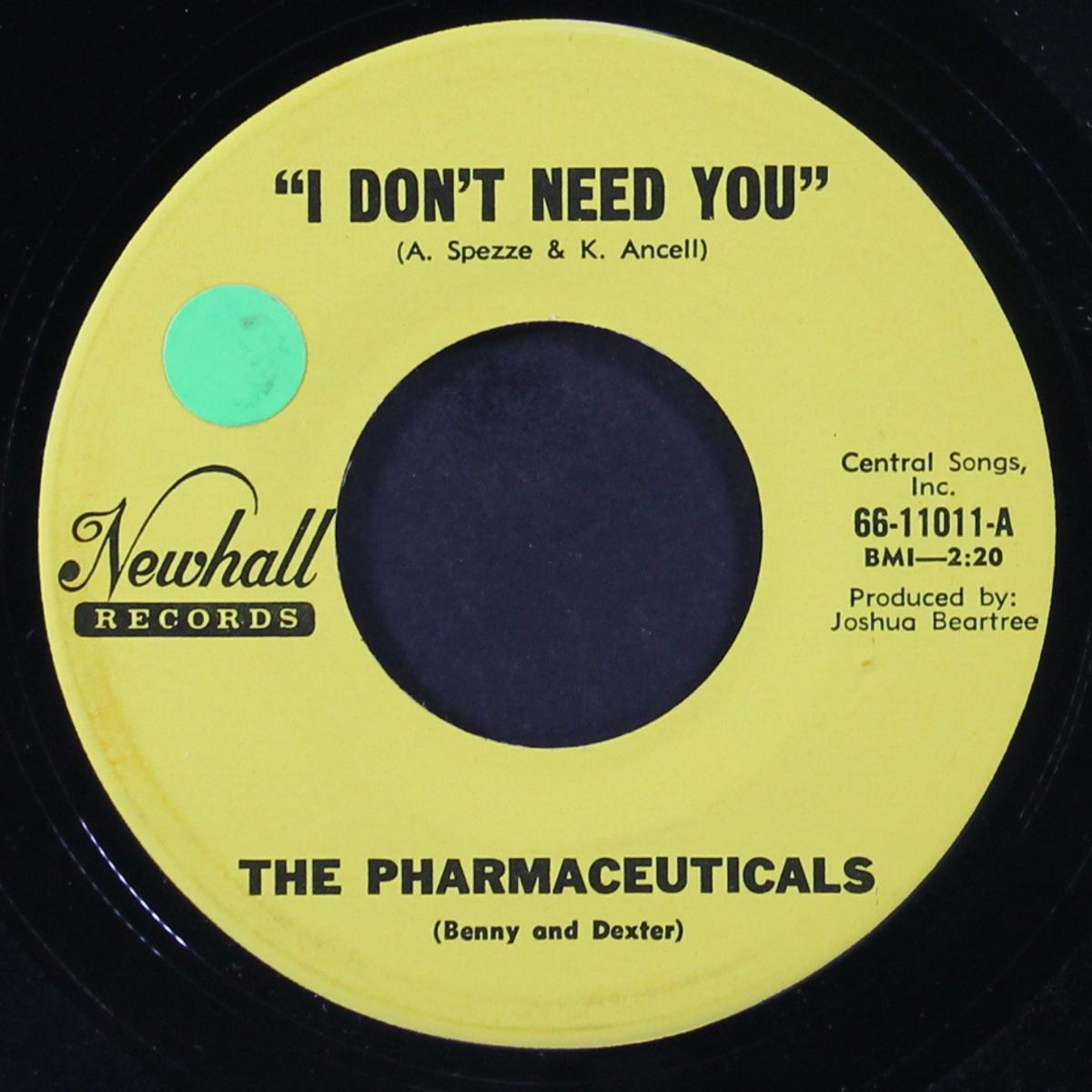 joe's gass house / i don't need you by PHARMACEUTICALS