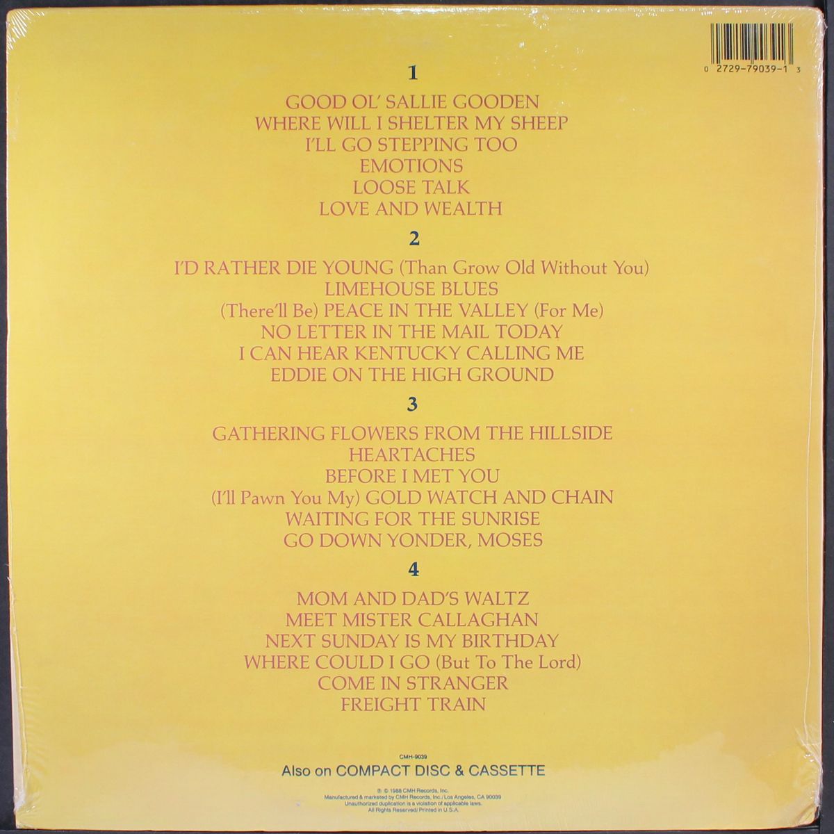 the acoustic collection by EDDIE ADCOCK & TALK OF THE TOWN