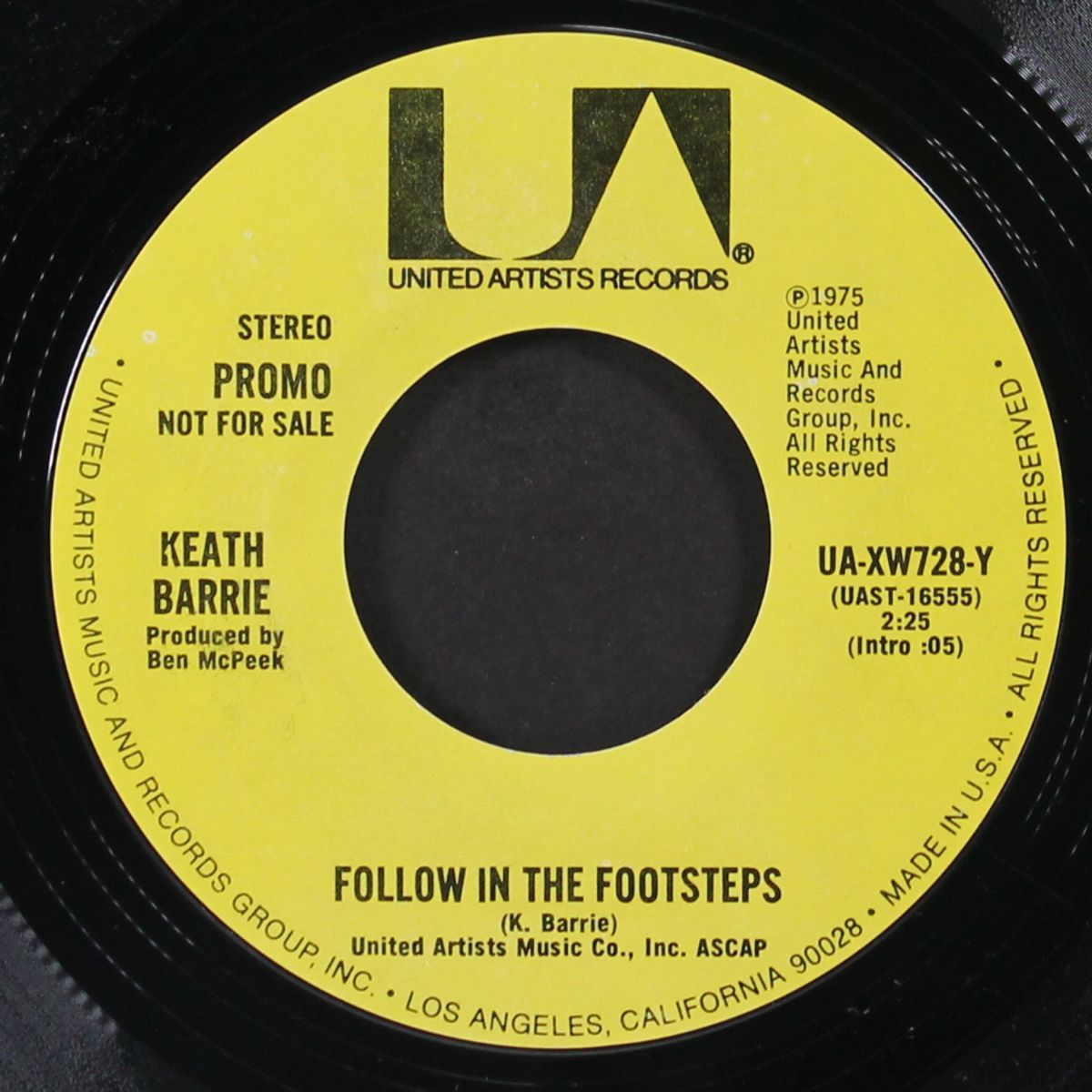 follow in the footsteps / mono by KEATH BARRIE