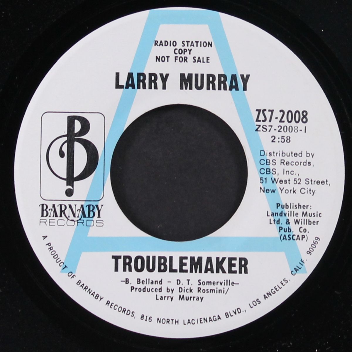 troublemaker / where are the people by LARRY MURRAY
