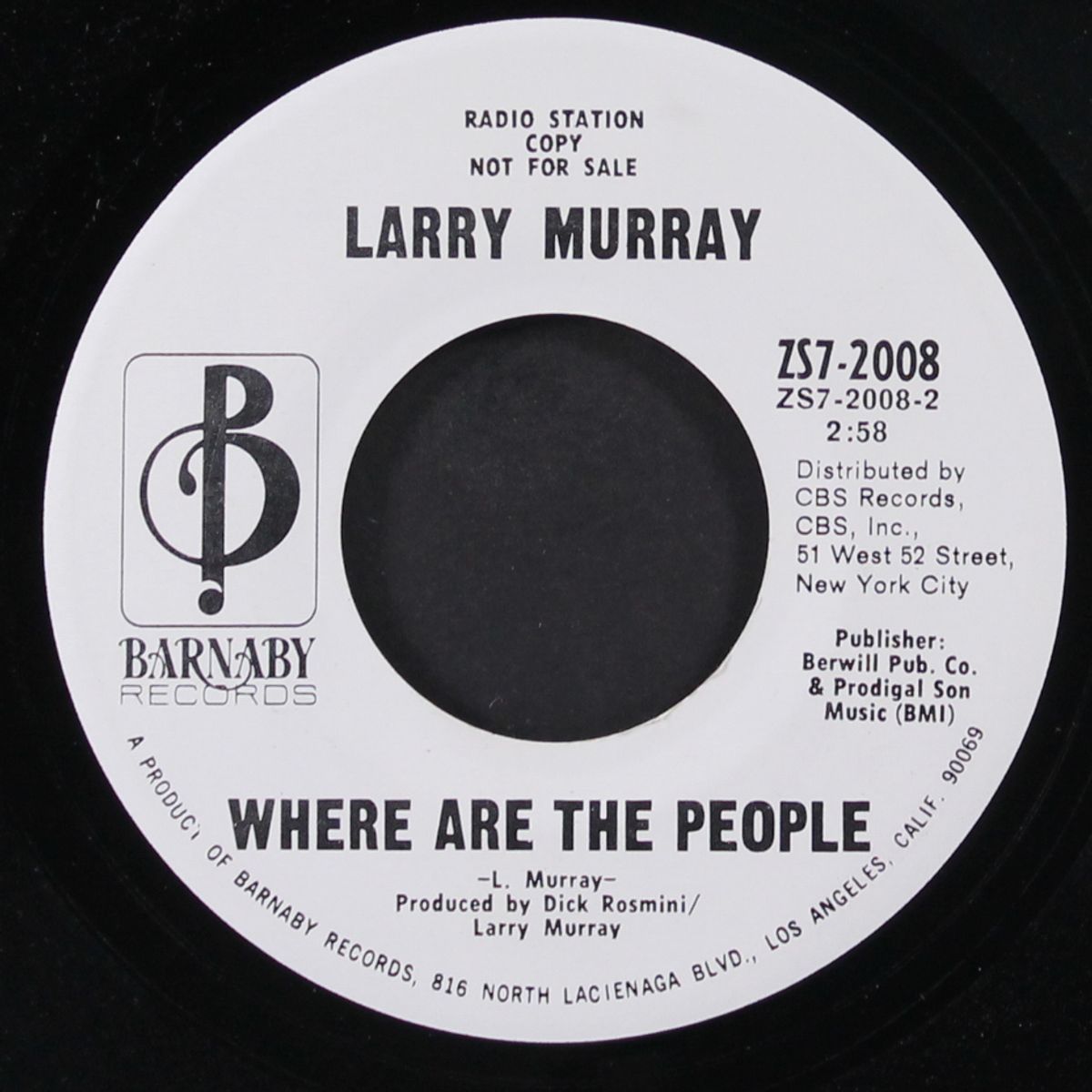 troublemaker / where are the people by LARRY MURRAY