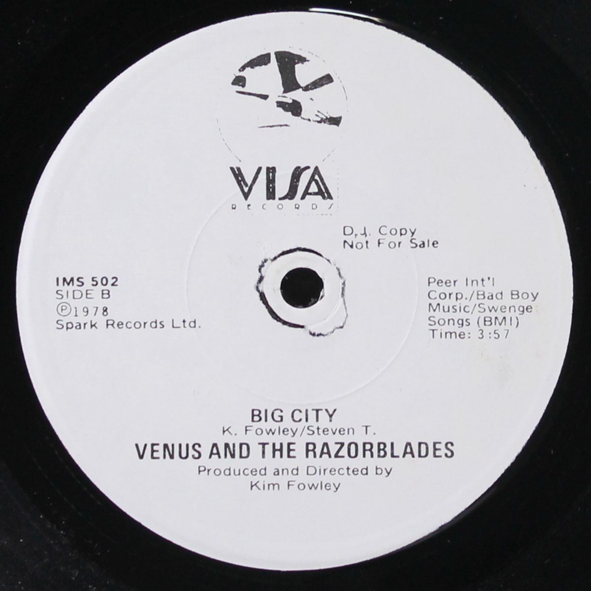 finer things in life / big city by VENUS AND THE RAZORBLADES