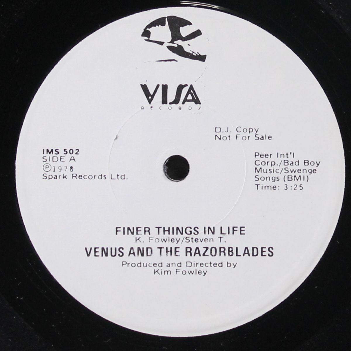 finer things in life / big city by VENUS AND THE RAZORBLADES