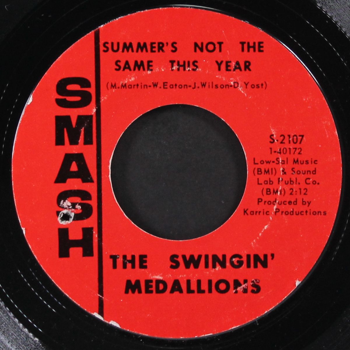 turn on the music by SWINGIN' MEDALLIONS