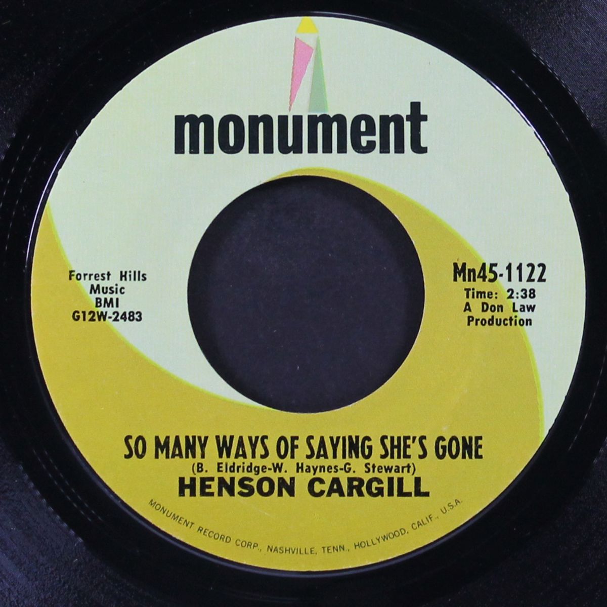 none of my business by HENSON CARGILL