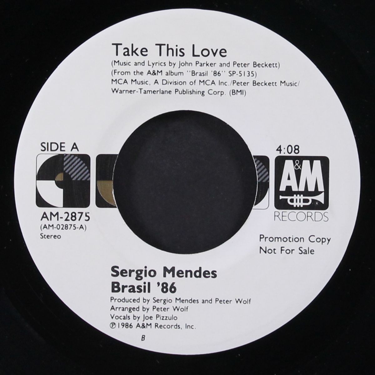 take this love / same by SERGIO MENDES & BRASIL '86