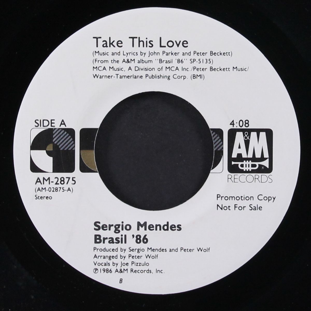 take this love / same by SERGIO MENDES & BRASIL '86