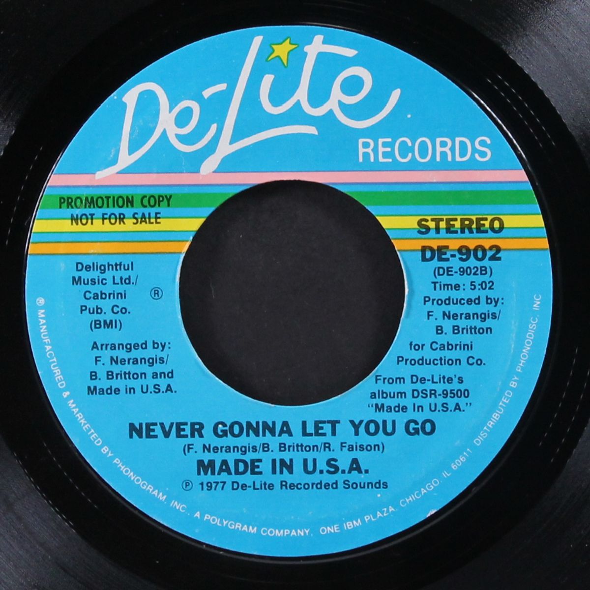 shake your body / never gonna let you go by MADE IN U.S.A.