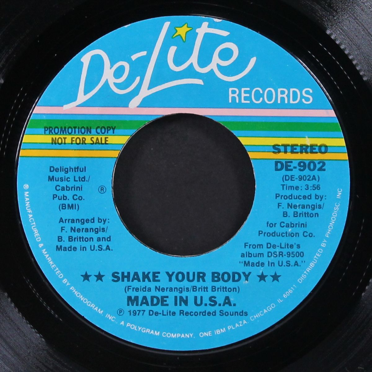 shake your body / never gonna let you go by MADE IN U.S.A.