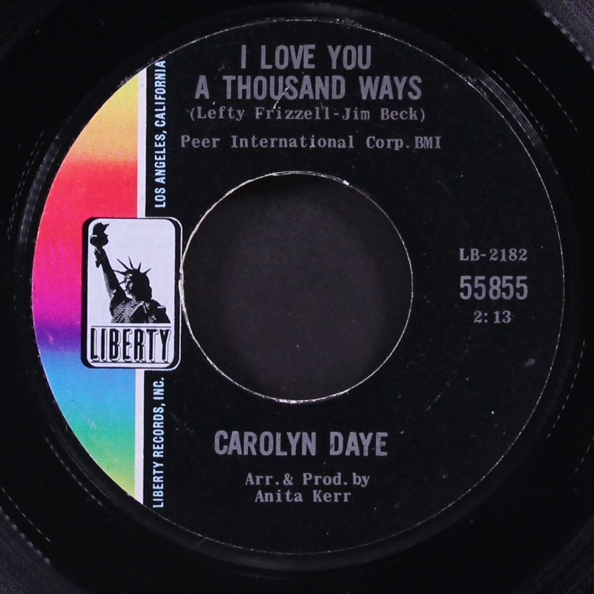 every now and then / i love you a thousand ways by CAROLYN DAYE