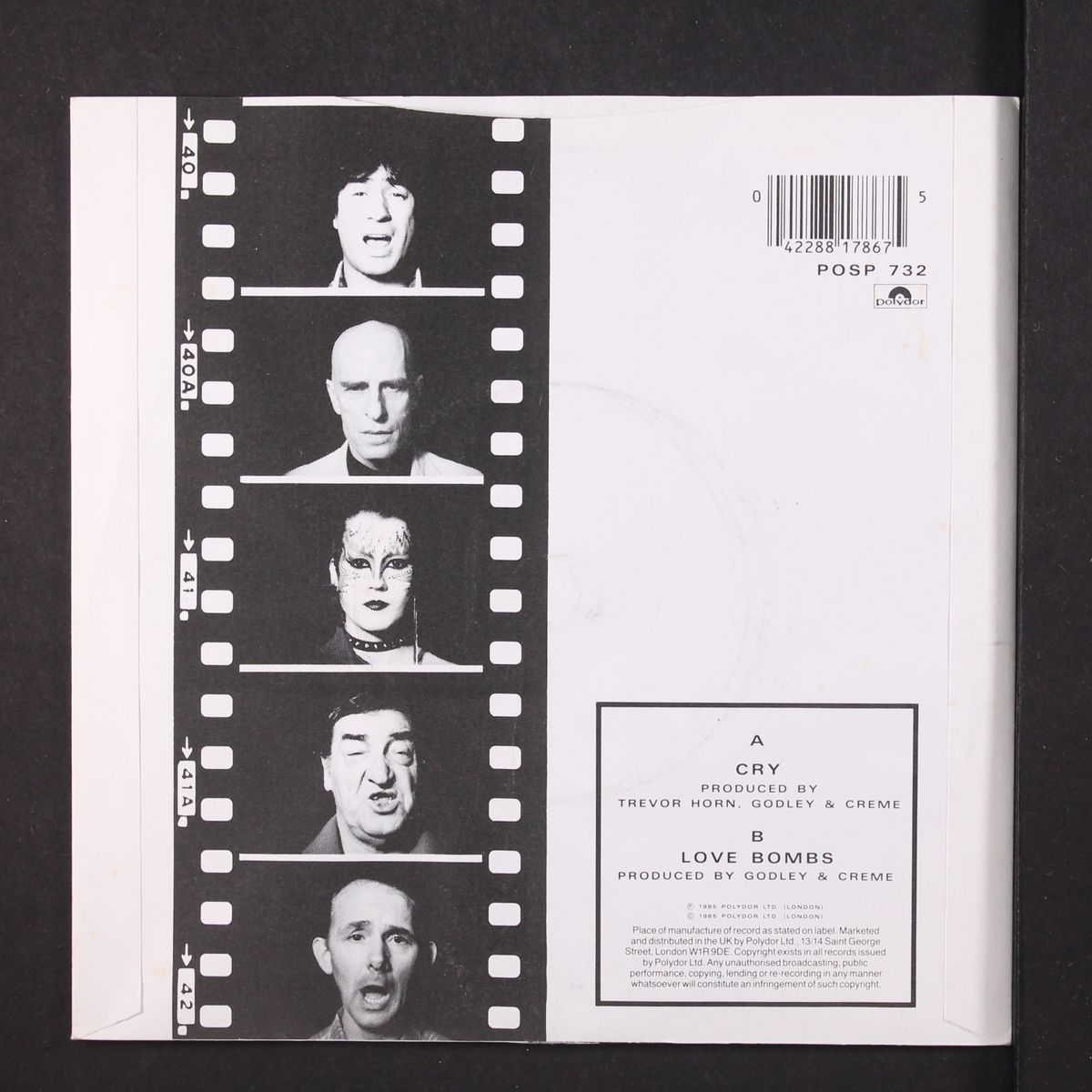 cry / love bombs by GODLEY & CREME
