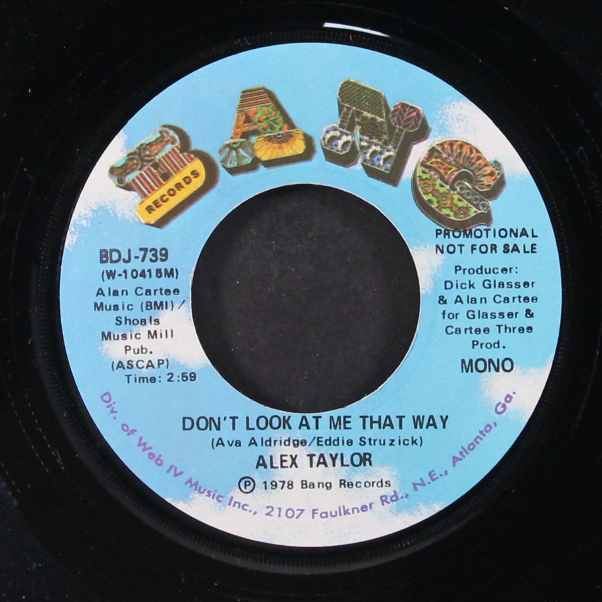 don't look at me that way / mono by ALEX TAYLOR